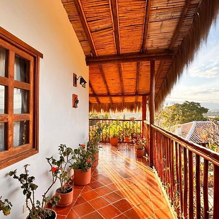 Posada Campestre La Casona Villa de Leyva Exterior foto