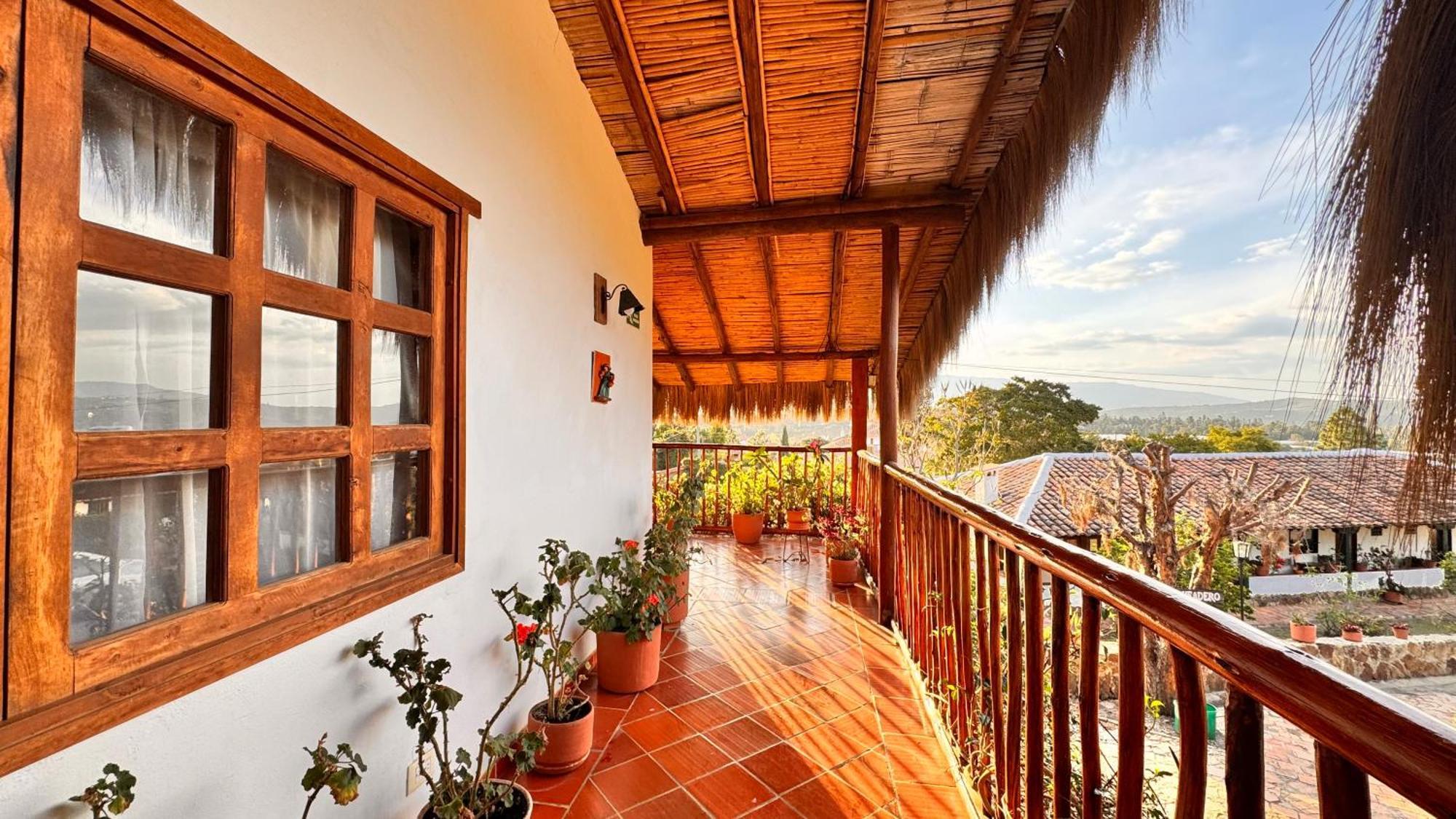 Posada Campestre La Casona Villa de Leyva Exterior foto