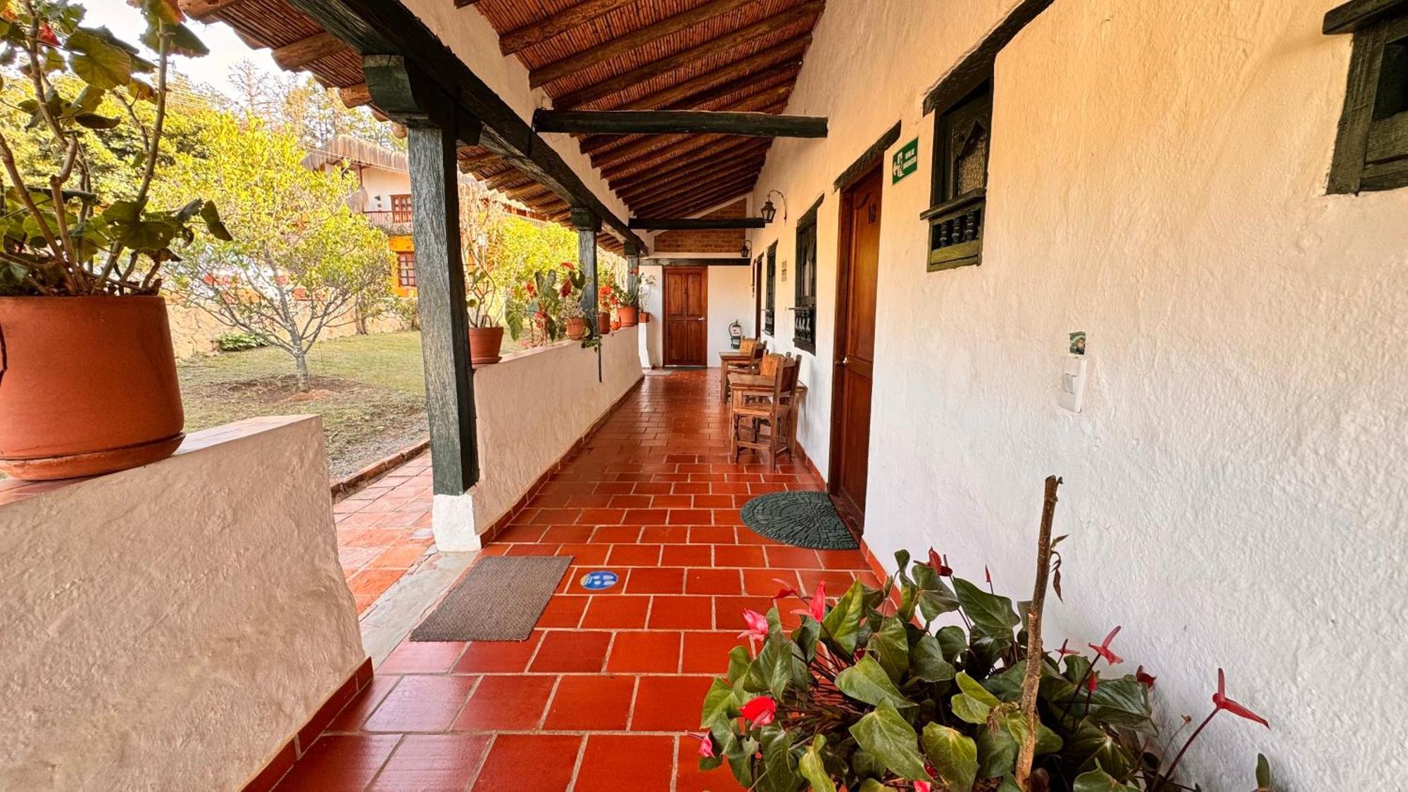 Posada Campestre La Casona Villa de Leyva Exterior foto