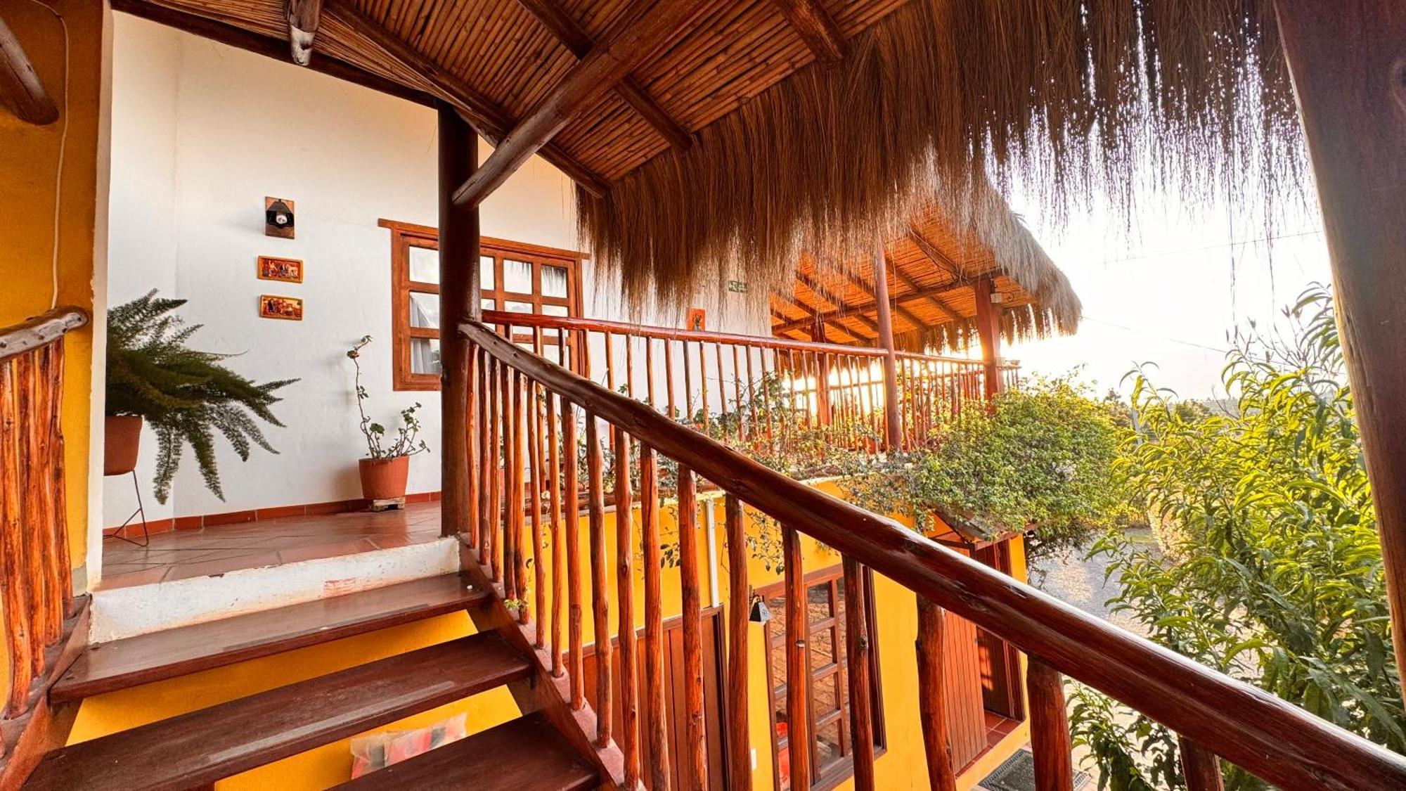Posada Campestre La Casona Villa de Leyva Exterior foto